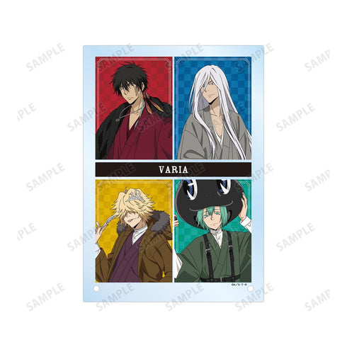 『家庭教師ヒットマンREBORN!』描き下ろし ヴァリアー 和洋折衷ver. A5アクリルパネル